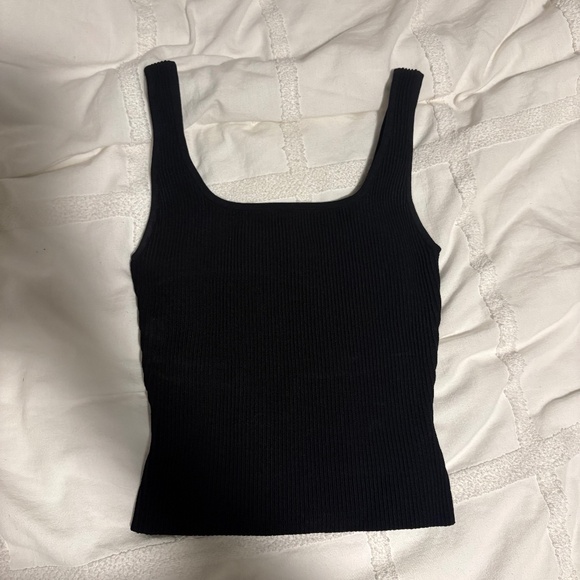 Babaton Sculpt Knit Tank — Black (XS, Never Worn) - Picture 1 of 3